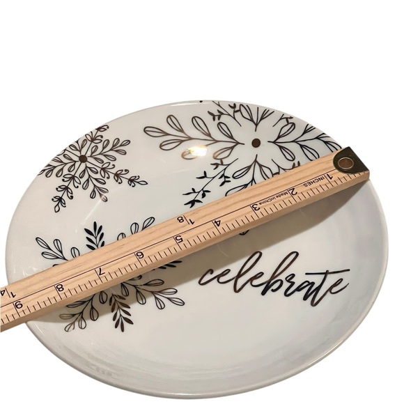 Fitz and Floyd Avondelle Metallic Gold Salad Dessert Appetizer Plates Holiday 4 - Picture 9 of 10